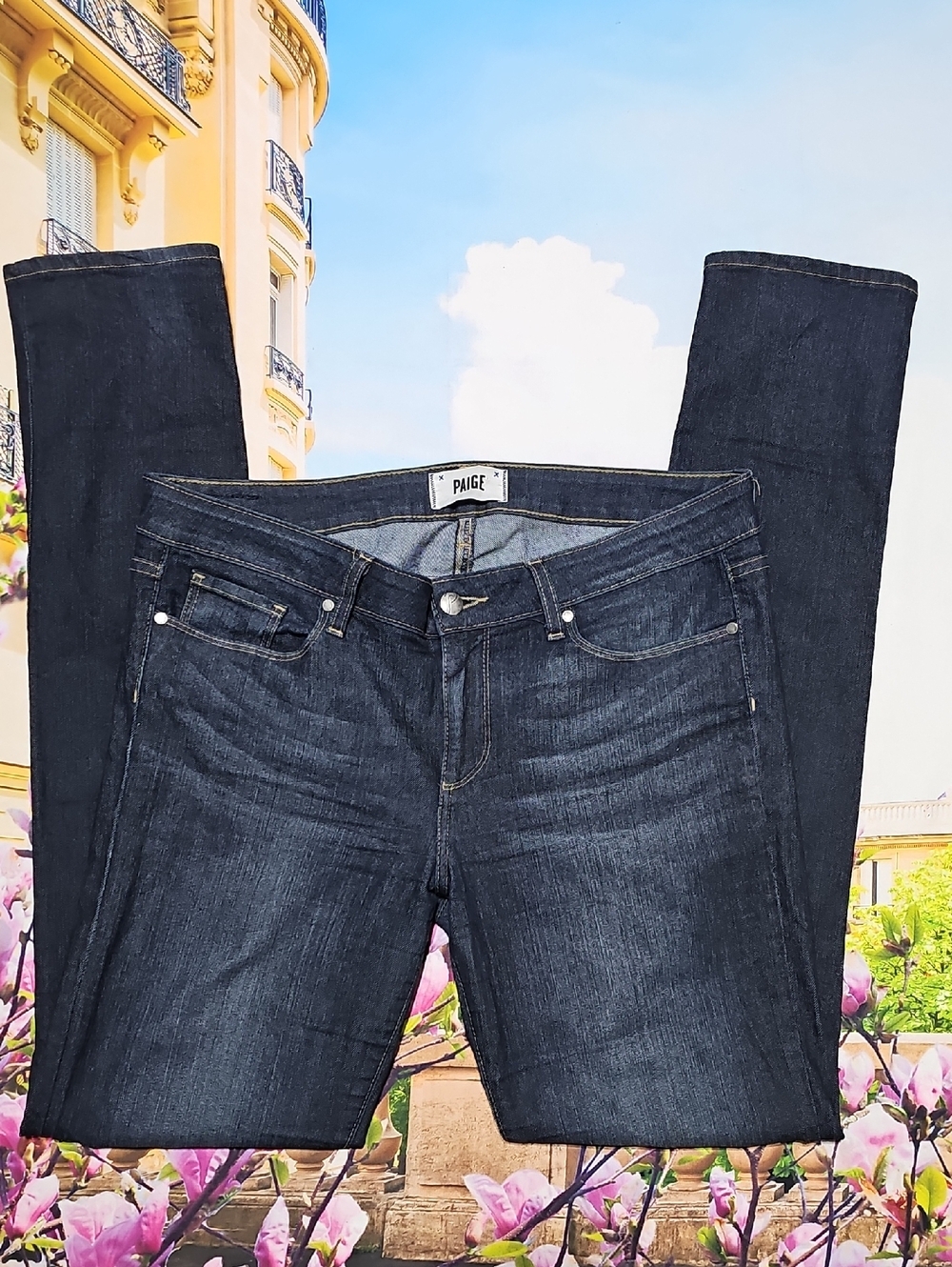 Paige Peg Skinny Jeans Size 14 Tall